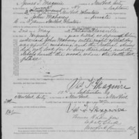 James T. Maguire Affidavit for John Mahoney