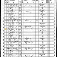 Emily Toohill Colton; 1860 Census