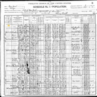 Cean Conroy; 1900 Census (2)
