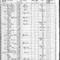 Christopher and Bridget Ward; 1860 Census