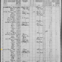 John Conway, acct. 2382;  1870 1st Enumeration