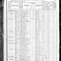 Thomas Tennison, Surviving Family Members; 1870 Census