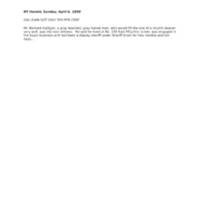 Bernard Galligan Additional Information