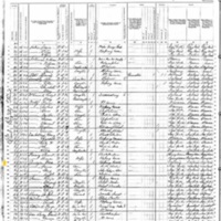 Hugh Conaghan, Surviving Family Members; 1880 Census
