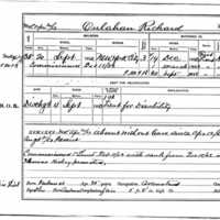 Richard Oulahan's Muster Roll