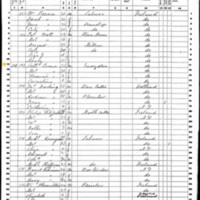 Patrick Crane; 1860 Census