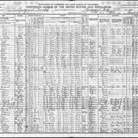John O'Flaherty, Surviving Family Members; 1910 Census