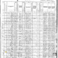 Ellen Connell; 1880 Census (Identified as Ellen McGill)