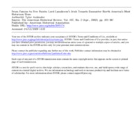 From Famine to Five Points