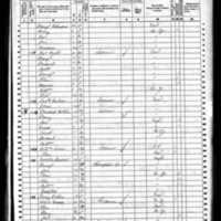 Thomas and Margaret Wall; 1860 Census