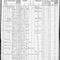 John O'Flaherty; 1870 Census (2)