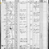 Daniel Finn; 1860 Census