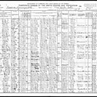 Edward Bradley; 1910 Census