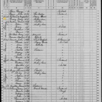 Mary Gebny; 1870 Census