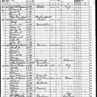Hannah Boyle; 1860 Census (1)