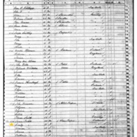 Emily Toohill Colton; 1850 Census
