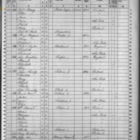 Patrick Harvey; 1860 Census