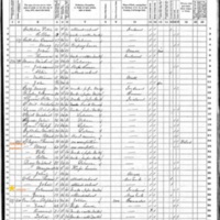 Michael O'Connor, Surviving Family Members; 1870 Census