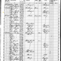Sarah Woods; 1860 Census