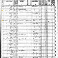 Thomas Corr; 1870 Census (1)