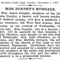 Article Regarding John's Daughter