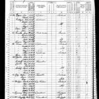 Sarah Jane Dougherty; 1870 Census