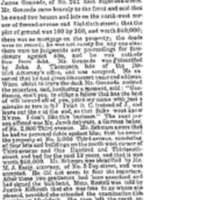 James Gonoude and Mme. Restell