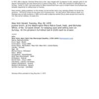 Nicholas White Additional Information