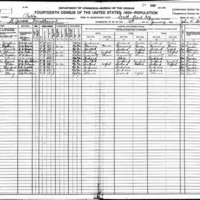John Daly, Surviving Family Members; 1920 Census