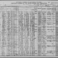 Peter McGinness; 1910 Census