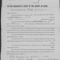 Ellen Constant's Estate File