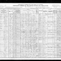 Peter Caffary; 1910 Census