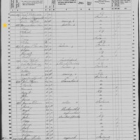Bernard Cunningham; 1860 Census