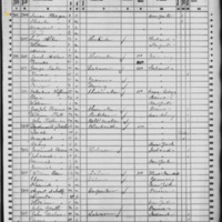 Mary Harkin; 1860 Census (2)
